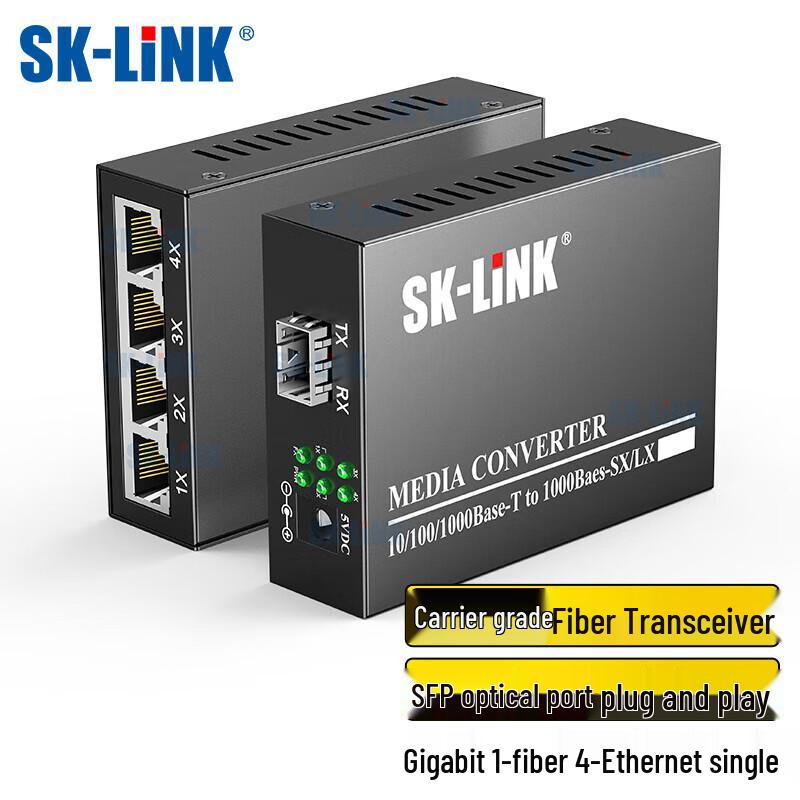 SK-LINK Fiber Optic Transceiver
