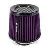 Universal 76mm 3 Inch Carbon Look Cold Air Intake Filter Mushroom Head Performance Kit Auto Racing Accessories