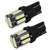 1 Ζεύγος Φώτα LED Αυτοκινήτου T10 7020 10smd Υψηλής Φωτεινότητας Λαμπτήρες Πορείας Φώτα Θέσης Φώτα Ανάγνωσης Πινακίδας Κυκλοφορίας