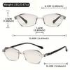 Rimless Vintage Style Eye Glasses With Rhinestone Embellishments - Lightweight Geometric PC Lenses & Frame Elegantly Cut Design