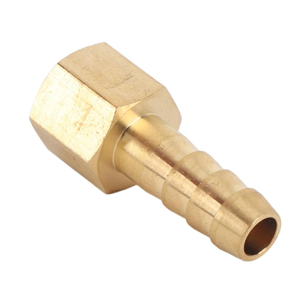 Scuba Diving Regulator Hose Adapter Connector 3.5cm Length Thickened Copper Hose Barb Fitting