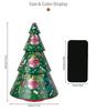 Christmas Tree Tin Candy Box With Metal Storage Container For Holiday Decorations
