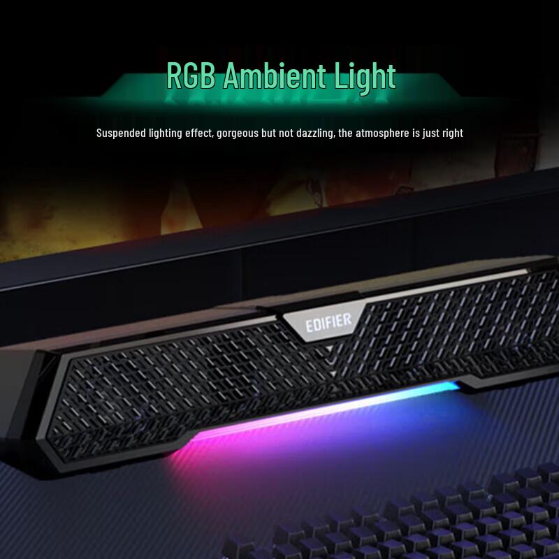 Edifier M25 Bluetooth Gaming Desktop Speakers with RGB Lighting