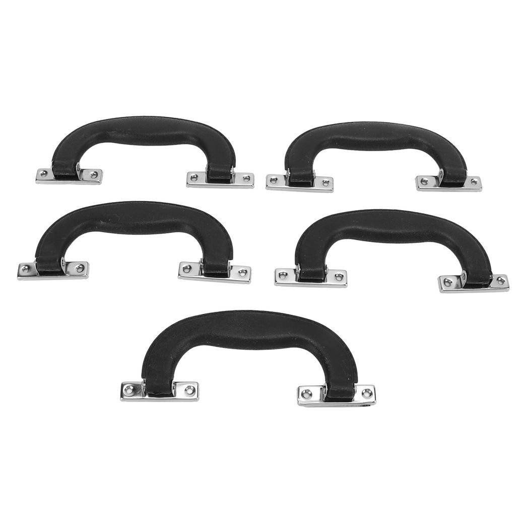 5 Pezzi Maniglie per Bagagli Vintage Robuste Design Ergonomico in Plastica Ampia Applicazione Maniglia per Valigia