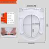 Universal Thickened One-Click Toilet Seat Cover for Household Flush Toilets