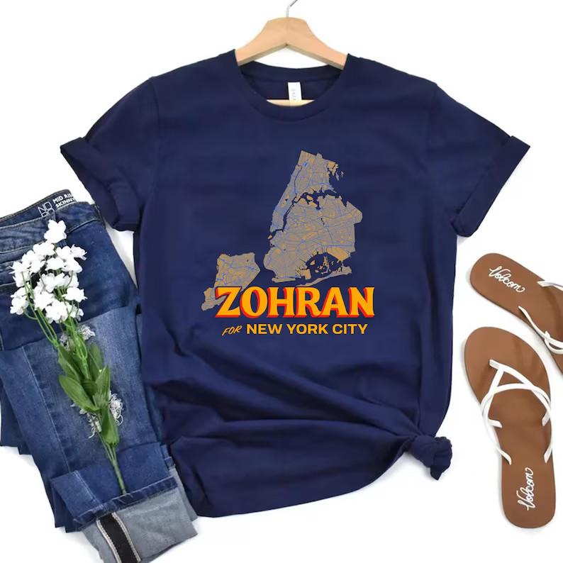 Mayor Mamdani 2026 - NYC’s First Muslim Mayor - Vote Zohran Rank Zohran - Progre XXL
