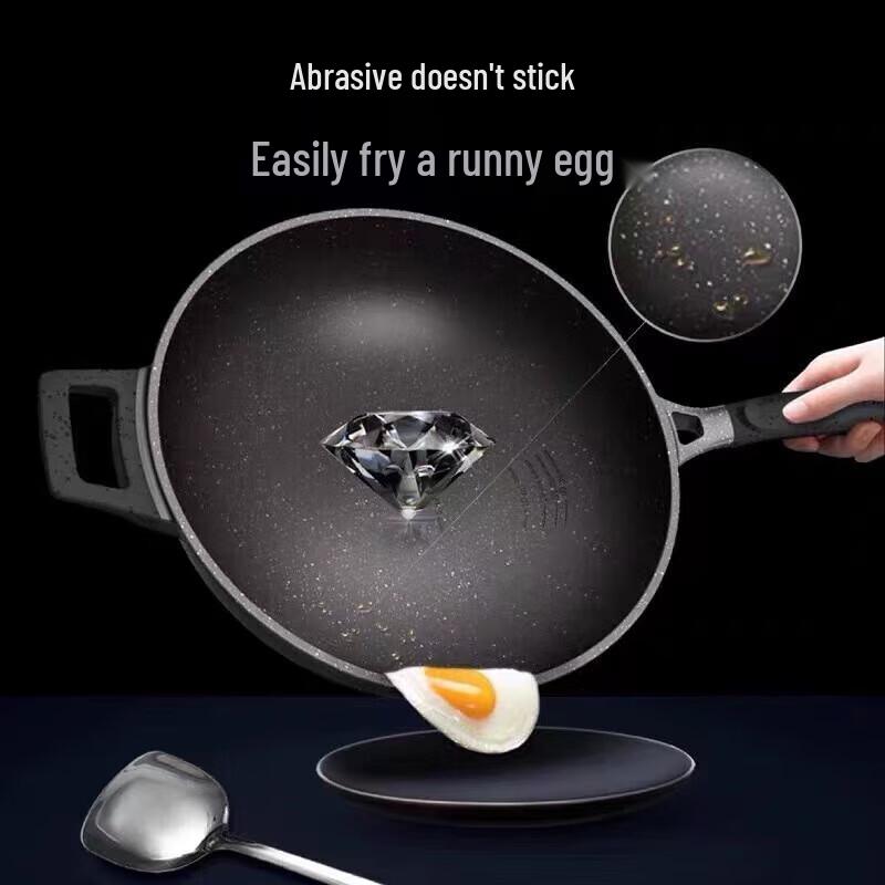 ASD Magic Stone Titanium Non-stick Wok