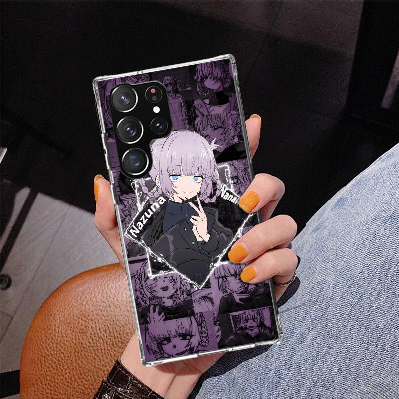 Nazuna Nanakusa Anime Phone Case For Samsung Galaxy S24 S25 Edge S26 Ultra S23 S22 S21 Plus S20 FE + Personalized Print Cover Ga