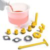 Coolant Filling Funnel Kit Automotive Antifreeze Bleeder for Universal Vehicles Radiator Coolant Filling Funnel Kit