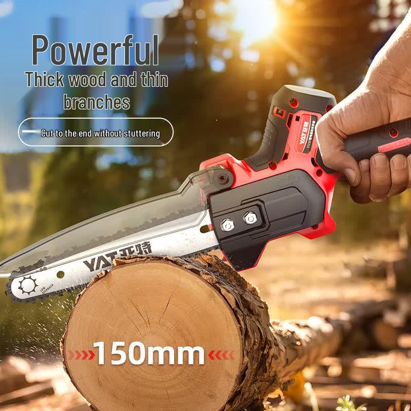 YAT 8-inch Cordless Electric Chainsaw