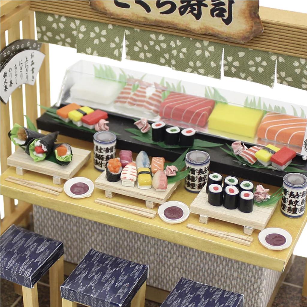 Dockhus Kit Japansk Fest Japansk Mat Kit Sushirestaurang