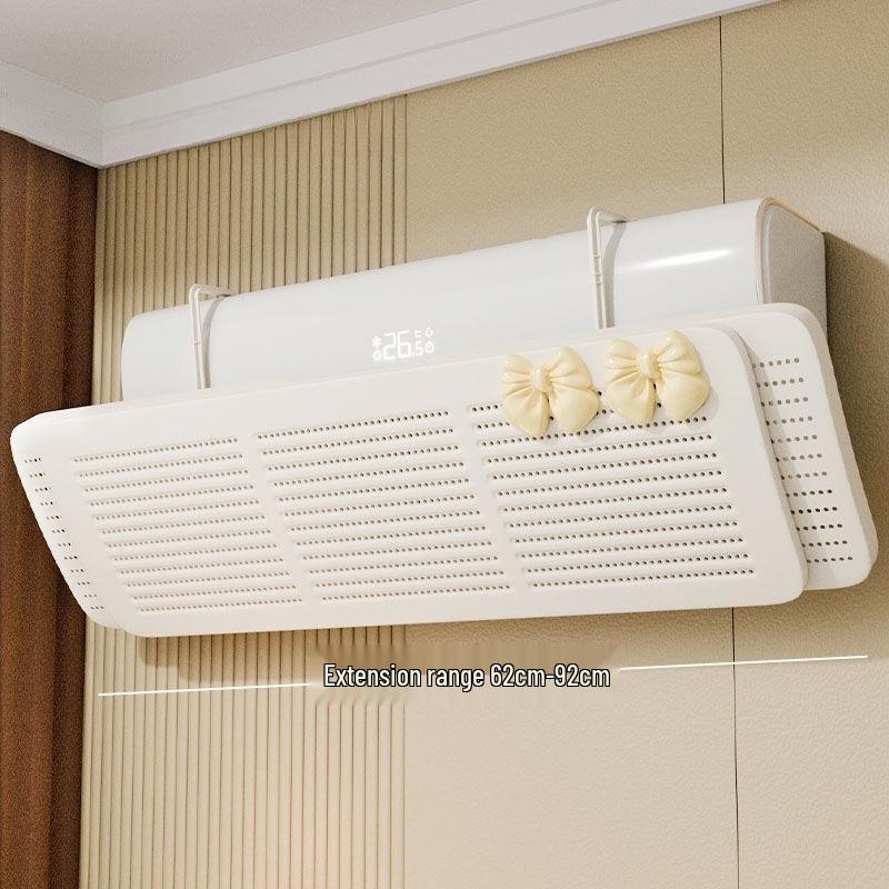 Anti-Direct Blow Wind Deflector for Air Conditioners - Ideal for Babies & Postpartum Care