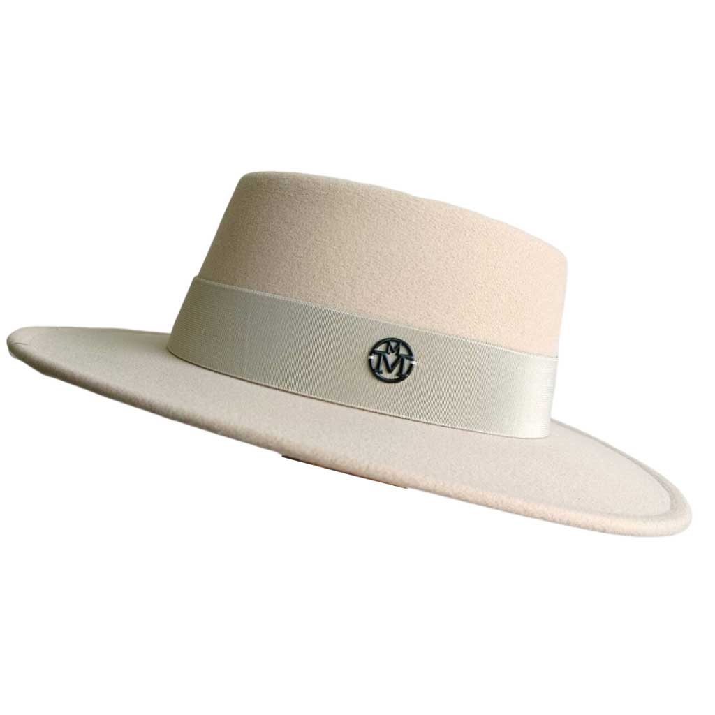 Fedora Autumn And Winter Hat Letter Accessories French Retro Punk Men And Women Wide Brim Hat Gorras Hats For Man