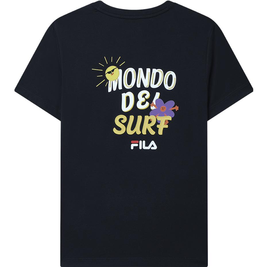 

New FILA Set in Sleeve T Shirt Women s Legend Blue F11W329110FNV S