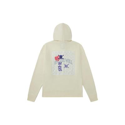 Vans Skull Strawberry Print Hoodie Men Hoodies Off-White VN0A54JRZ6K