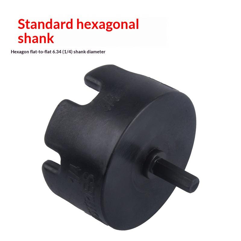 Nut Extractor Drill Bit Adapter Rust Proof Damaged Bolt Remover 1/2 Inch Drive Compatible for Farm Equipment Auto Repair Use