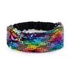 Girl Double-side Sequins Headband Fish Scale Design Delicate Hair Band