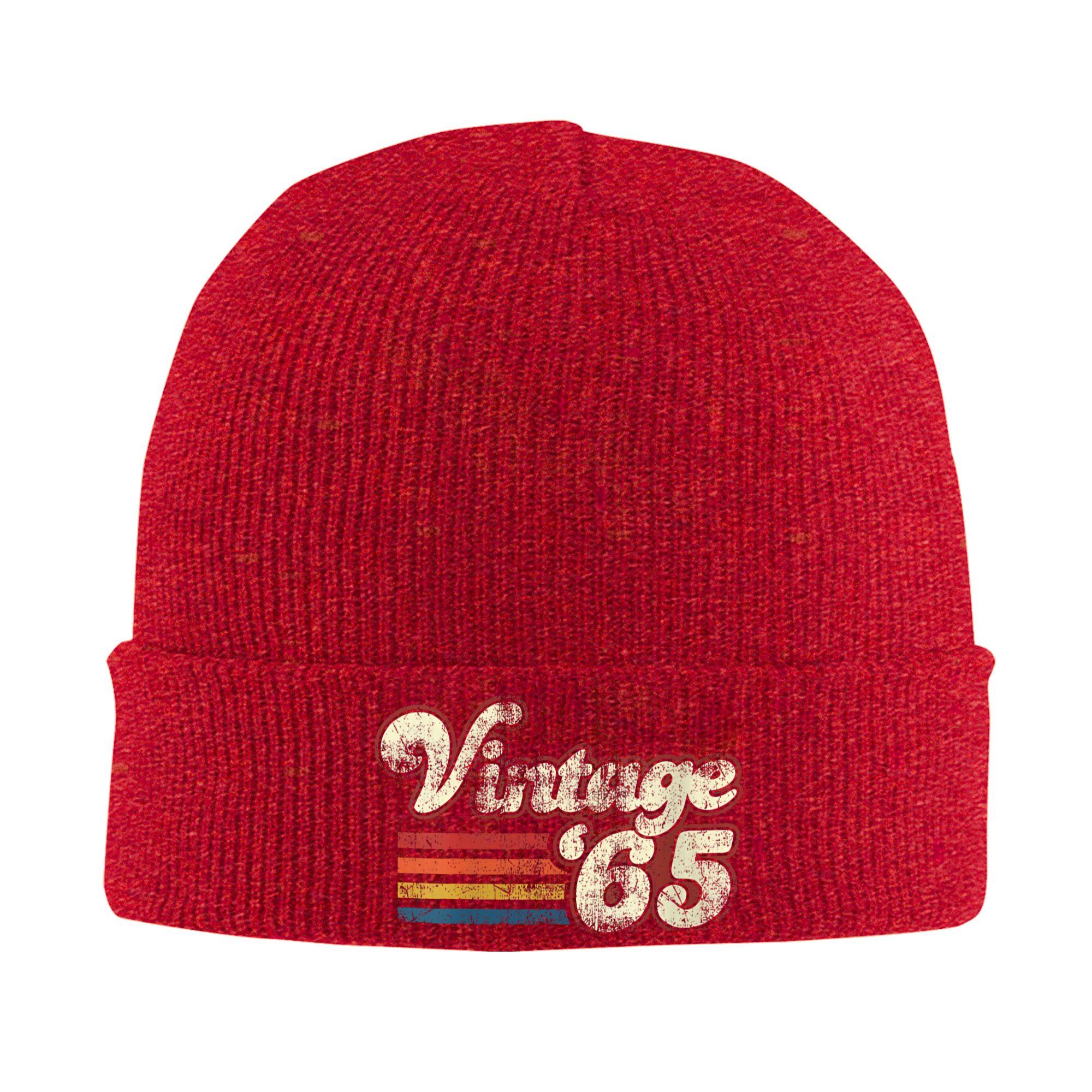 

Vintage 1965 Limited Edition Knit Hat Beanie Hats Kpop Warm Men Women Bonnet Hats Winter Design Hip Hop Caps Birthday Present One Size
