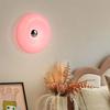 Round Donut Shaped Rechargeable Wall Lamp Touch Dimmable Night Light for Living Room Bedroom Study Indoor Ambient Decor Table Lamp