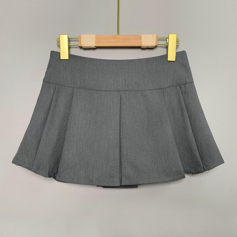 Dongdaemun Women's High Waist Slimming A-Line Skirt Pants