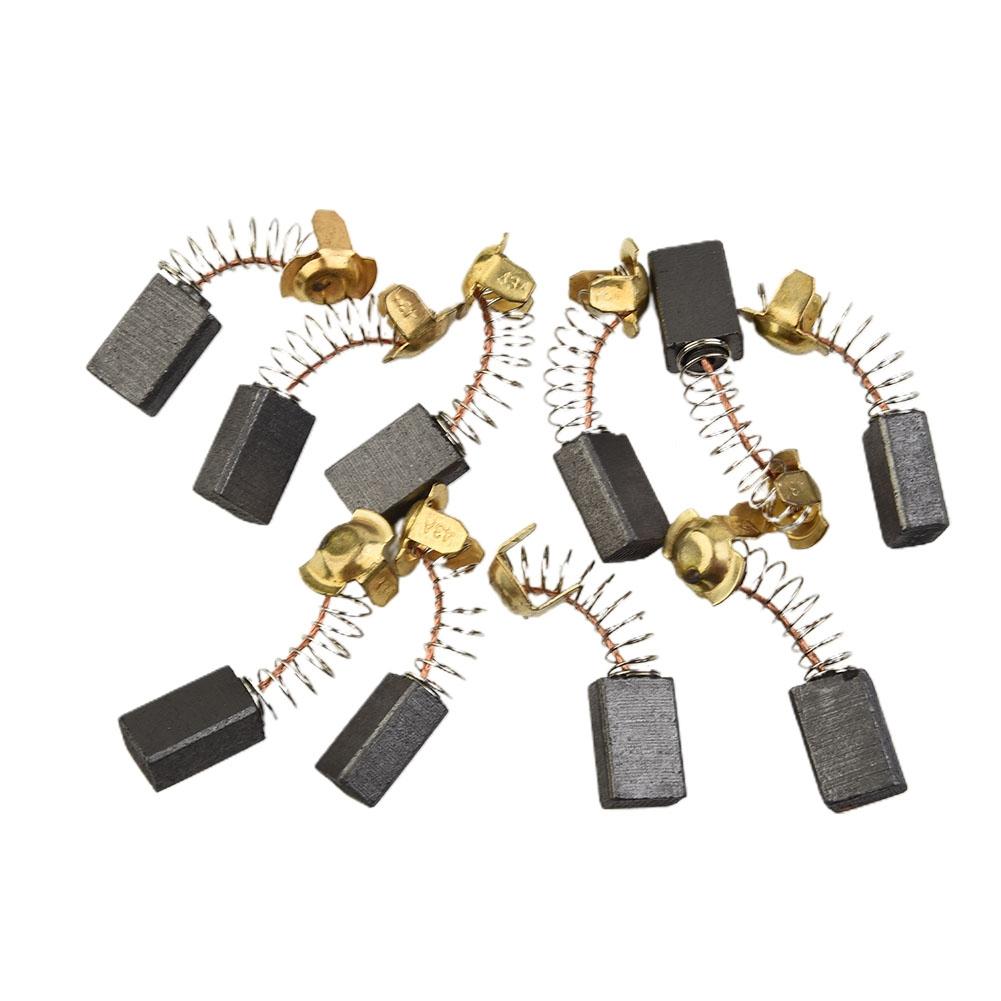10pcs Carbon Brush Electric Motor Wire leads Engine Angle grinder Rotary