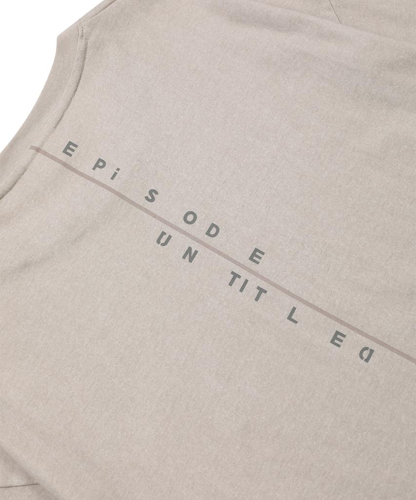EPISODE UNTITLED Logo Printing Cutting Long Sleeves_Beige
