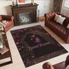 Gothic Illustrations Customizable Name Carpet Design for Dormitory Playrooms Outdoor Entryway Anti-slip Rug Decorate Offices