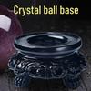 Crystal Ball & Egg Display Stand - Round Resin, Single/Double Layer