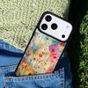 Colourful Flower Painting Art Phone Case Cover for IPhone 11 12 13 14 15 16e 17 Pro Max Coque for IPhone 17 Air