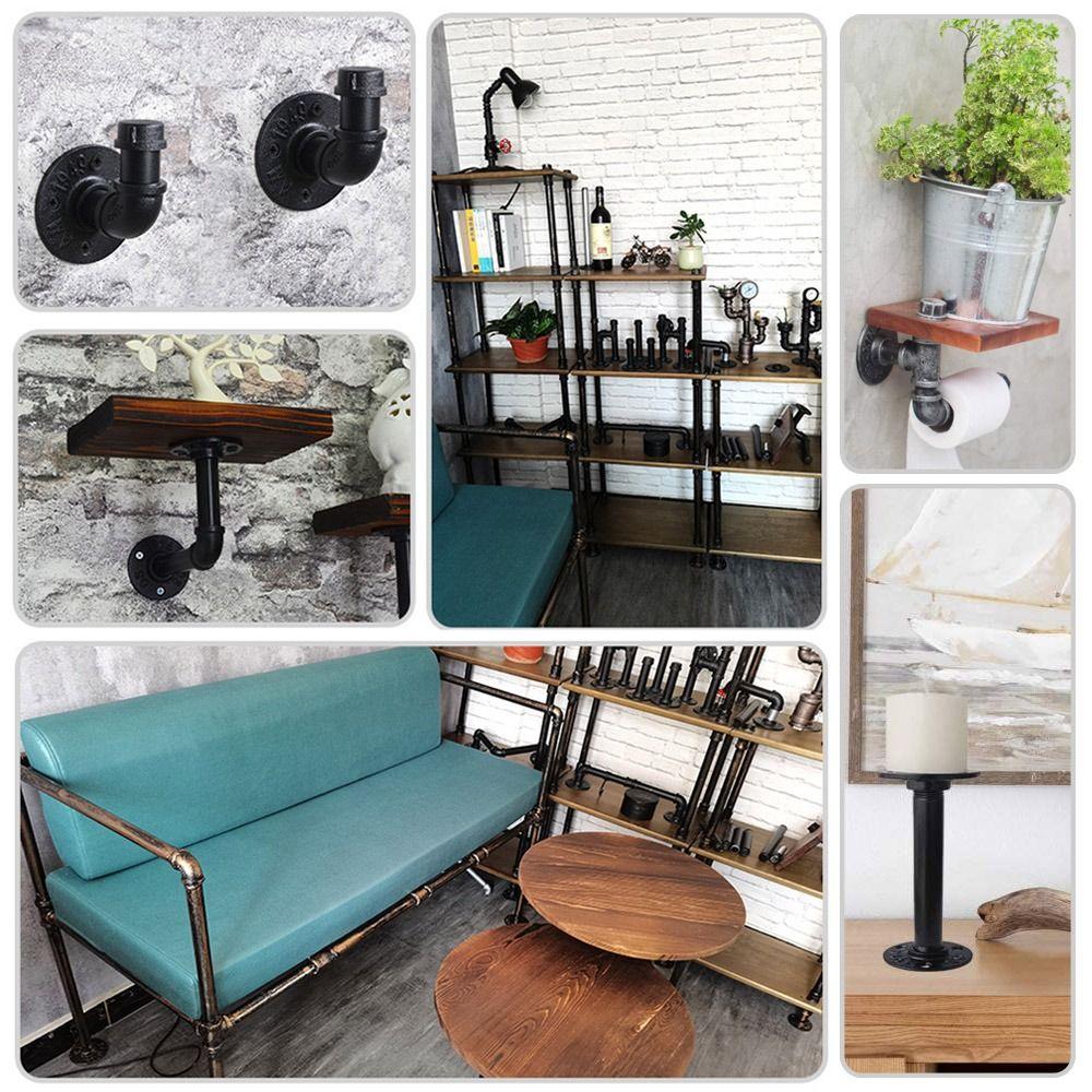 With Threaded Hole Floor Flange Black Flange Plate New Iron Pipe Flange  Home