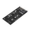 22PIN M.2 NGFF To SATAs Adapter Black Hard Drive Disk Adapter  Hard Drive Disk Upgrad