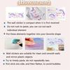 PVC Cartoon Number Grids Self-adhesive Wall Art Creative Flooring Decals  Gift