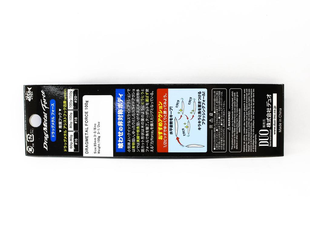 DUO Metal Jig Drag Metal Force 100 Grams PKA0829 (2964)