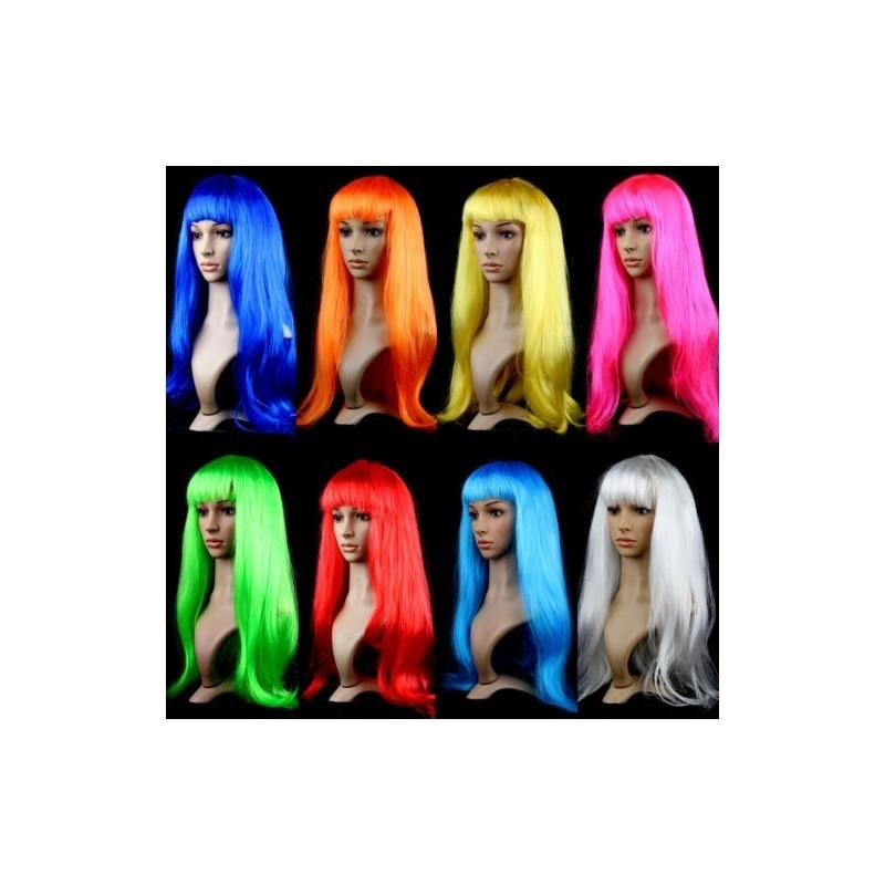 Premium Quality Anime Cosplay Hot Multicolor Synthetic Hair Wig For Stunning Parties