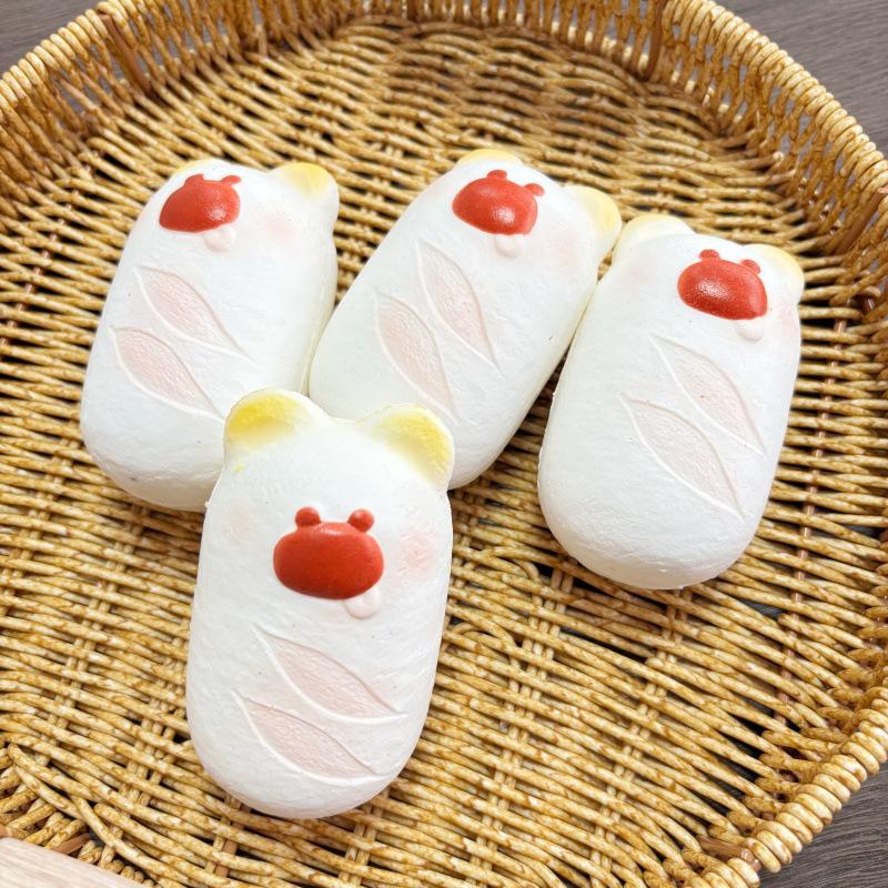 Xiaohongshu Style Slow Rebound Squeeze Toy: Super Soft Little Rabbit Print Decompression Toy