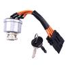 For New Holland TC25 TC25D TC29 TC29D TC33 TC33D 86569718 Ignition Key Replacement Switch
