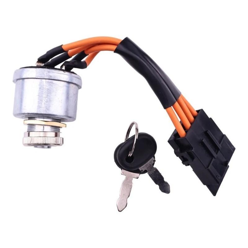 For New Holland TC25 TC25D TC29 TC29D TC33 TC33D 86569718 Ignition Key Replacement Switch