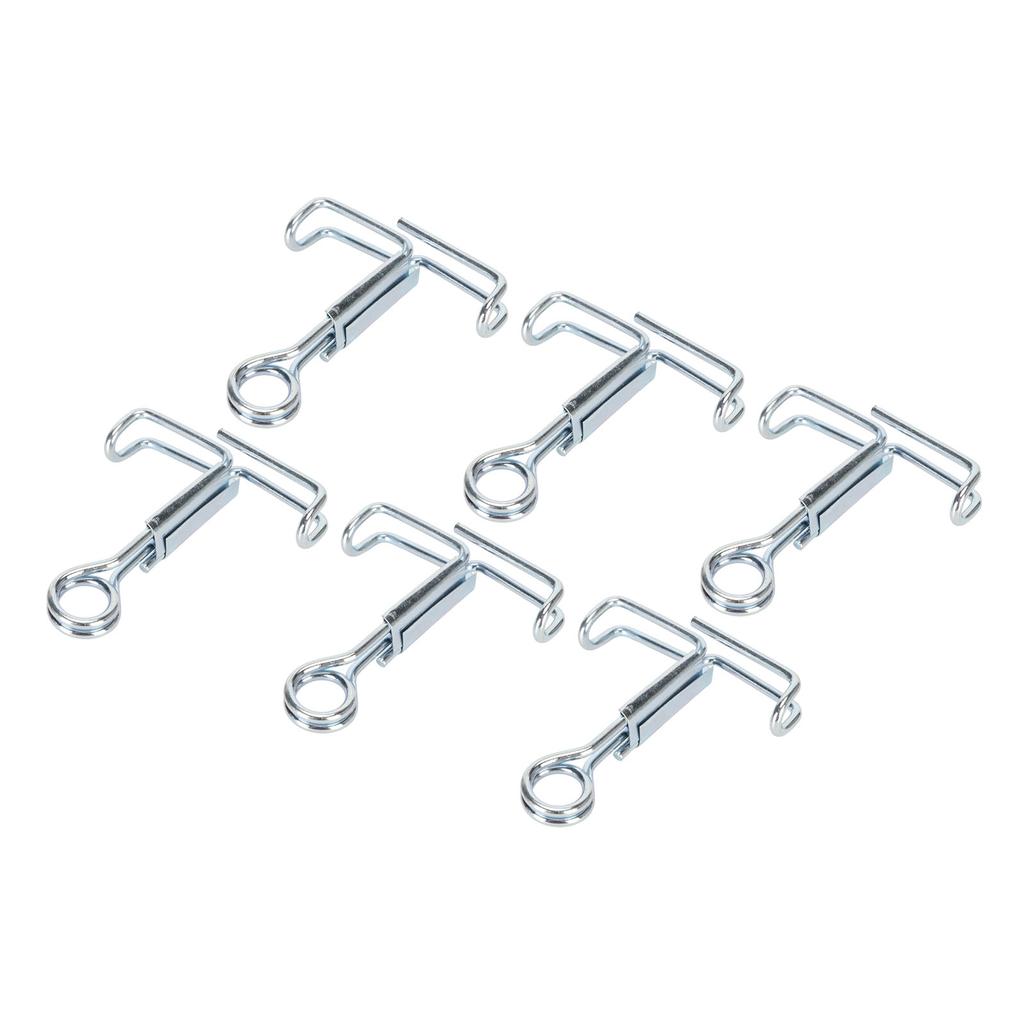 50Pcs Flat Jaw Pinchcocks Stainless Steel Strong Clamping Rustproof Latex Tube Clamps for Chemical S