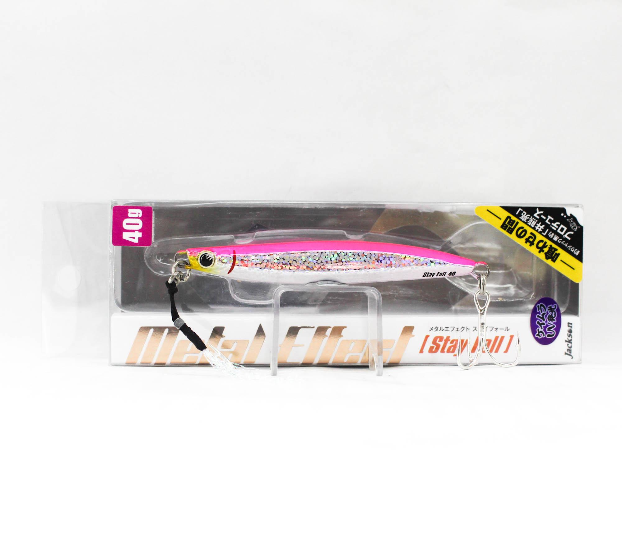 Jackson Metal Jig Metal Effect Stay Fall 40 grams BLP (4312)