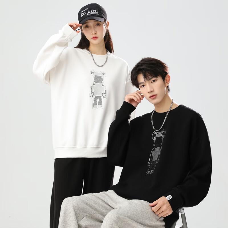 Fengxun Bären-Print Partner-Sweatshirt