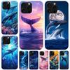Humpback Whale Sea Giant Soft Phone Case For IPhone 11 17 Air 16E 16 Pro Max 15 + 14 Plus 13 Mini 12 Apple 7 SE 8 Fundas Coque 1