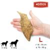 4DOGS Fallow Deer Antler Chew Toy, Size L, Hard
