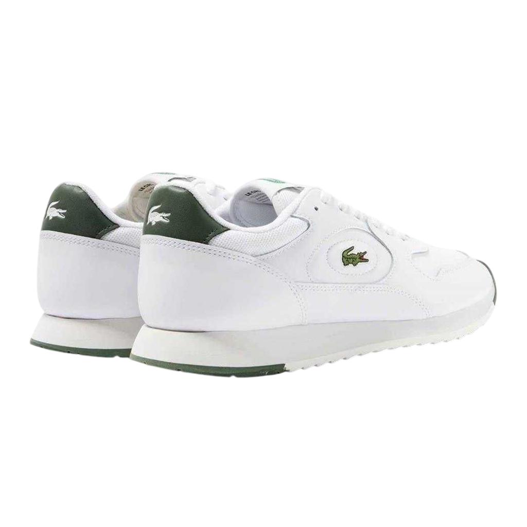 Lacoste Mens Linetrack Leather Running Trainers