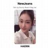NewJeans Kalk Ayağa Tavşan Plaj Çantası ver. Resmi Fotoğraf Kartı