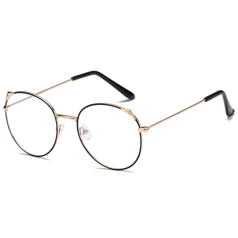 

Милые очки с кошачьими ушками, защищающие от синего света, для студентов: Douyin Интернет Знаменитости Стиль