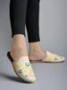 Sheotopia Women Stylish Belly Mules | Slip-On Closed Toe Casual Flats for Office & Daily Wear Loafers