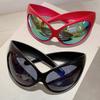 Fashion  Vintage Oversized Et Cat Eye Sunglasses Women For Men Trendy Sun Glasses Punk Shades Luxury Brand Designer Eyewear