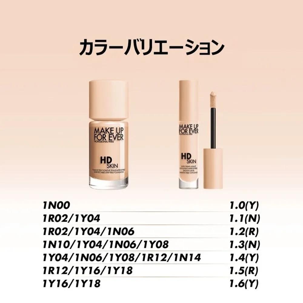 Make Up For Ever HD Skin Concealer and Color Corrector Dark Circle Cover