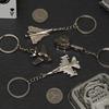 Aircraft Model Metal Key Chain Keyring