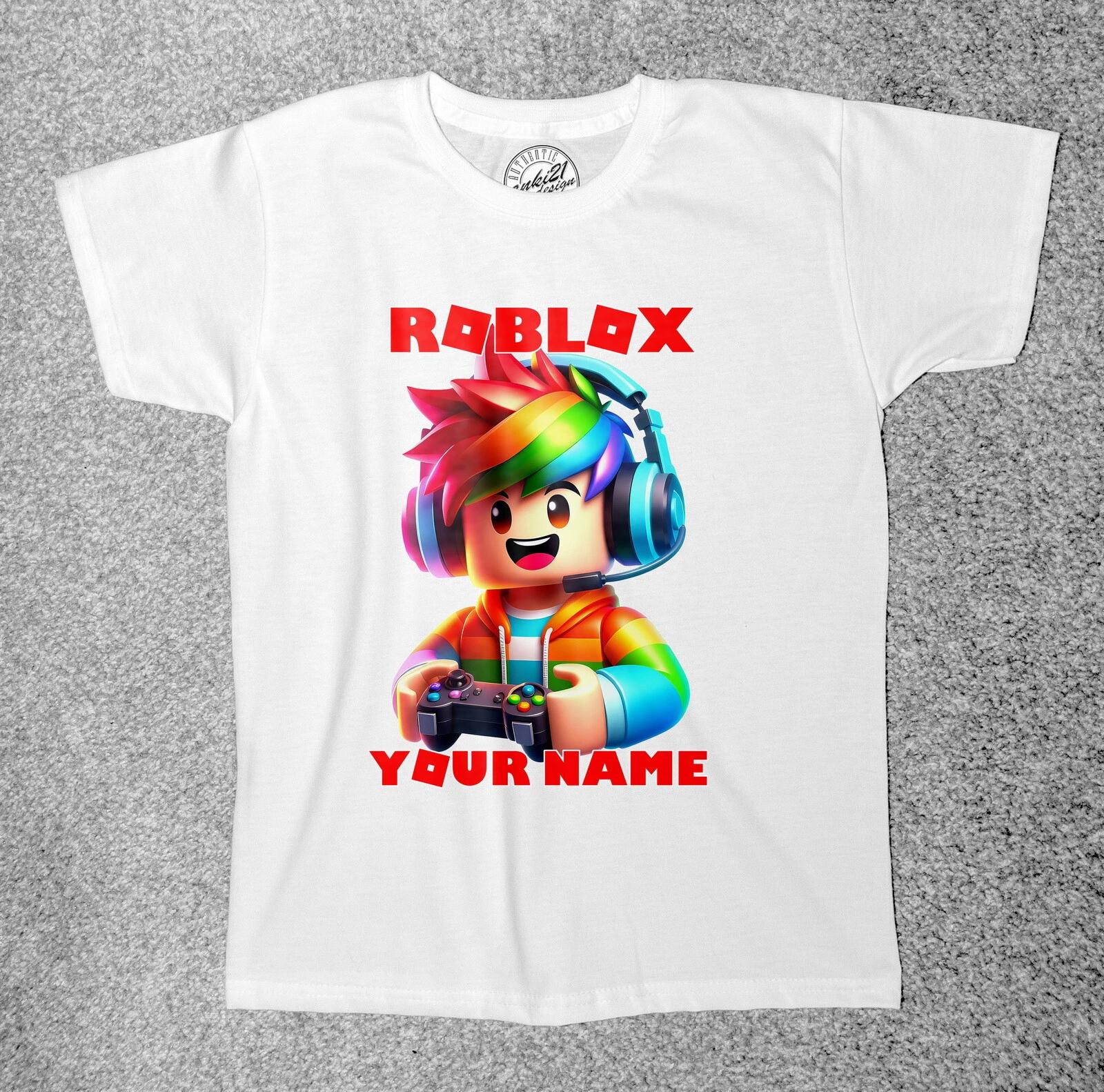 Personalised Roblox 006 Childrens/Kids t-shirts 130